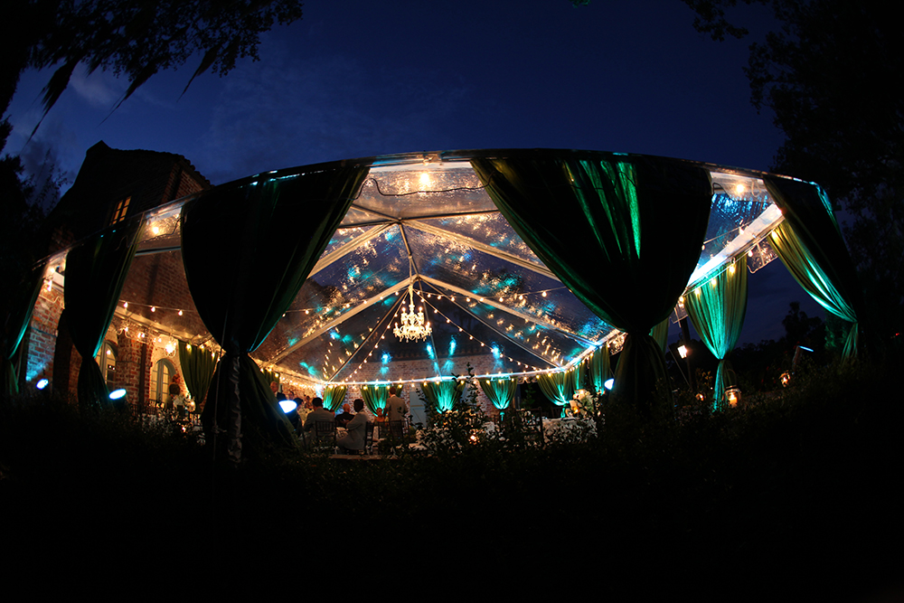 Tent: Market Lights & Chandelier Design